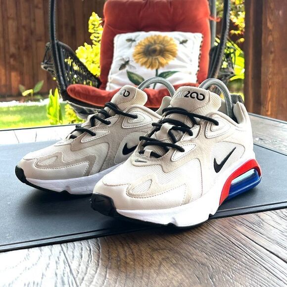 Nike Wmns Air Max 200 'White Metallic Gold' - Picture 7 of 10